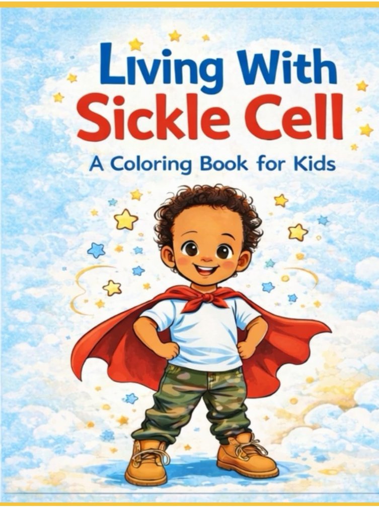 Living with Sickle Cell Coloring Book